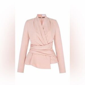 The Fold Crepe Belleville Long Sleeve Top 12